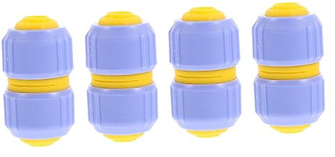 Gogogmee Gartenschlauchverbinder 4 Stück Kunststoff-schnellverbinder Wasserrohradapter Bewässerungsarmaturen Für Sprinkler