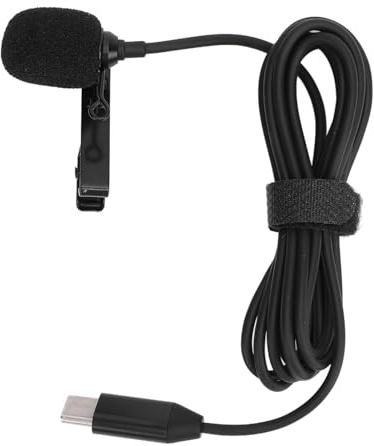 Lavalier Microphone Ace Pro Omnidirectional Clip On Lapel Mic Action Camera Accessories