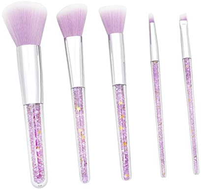 minkissy 5stücke Make-up Puder Und Augenbrauenpinseln Für Flüssige Foundation Und Kosmetik Geeignet Für Damen