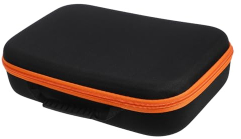 Gadpiparty Oxford Cloth Tool Bag Organizer Power Drill Carrying Case Small Power Tool Storage Bag for Electricians Orange Zipper Suitable for Job Site
