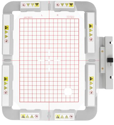 Sew Tech Magnetischer Stickrahmen für Janome Memory Craft MC 500E 550E 400E 450E Elna Expressive Machine (140 x 200 mm) – JA413MK)