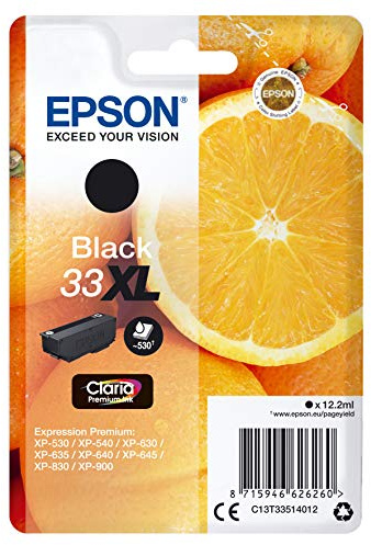 Epson C13T33514022 Schwarz Original 33XL Tintenpatronen Pack of 1