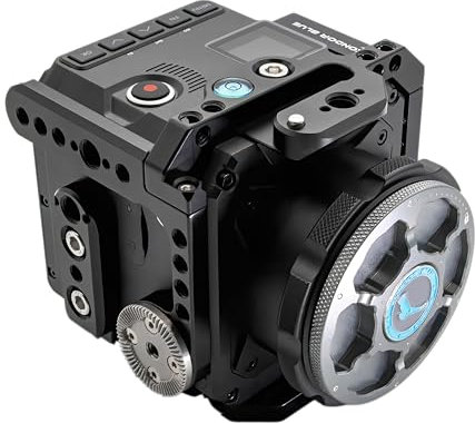 KONDOR BLUE | Cage Only for Z CAM E2 Flagship Cage (M4/S6/F6/F8) | Cable Locks, Bubble Level, Integrated NATO Rails, & Multiple Mounting Optons | Raven Black