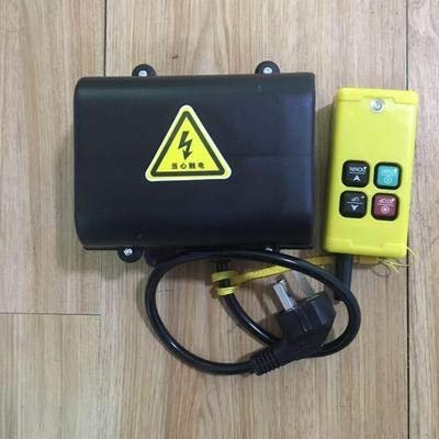 Bonvoisin Palan à chaîne 100 à 1000kg en option Mini palan électrique de levage Niveau 12/20/30m(Commutateur de télécommande sans fil bidirectionnel)