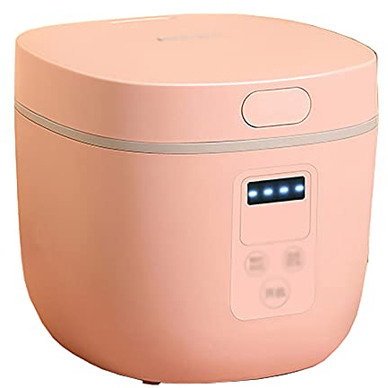 HMTE Olla arrocera/-Función vaporable Mini hogar Olla arrocera Inteligente pequeña Dormitorio Familia de Tres Olla arrocera 2L (Tamaño : C) (B)