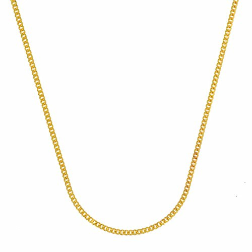 Goldkette Panzerkette Länge 45cm - Breite 1,1mm - 333-8 Karat Gold