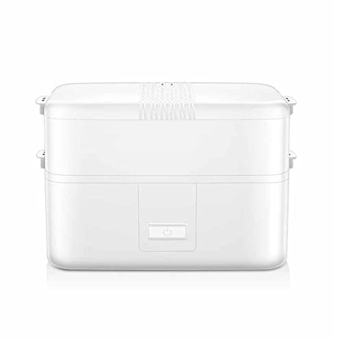 TEmkin Scaldavivande Elettrico per Pranzo al Sacco, Grande capacità 2 Litri e Alta Potenza 300 W - Scaldavivande Portatile per Auto/Camion/casa/Ufficio