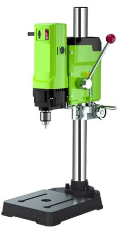 Taladro de mesa, Mini Taladro De Banco, Máquina Perforadora De Velocidad Variable, Mandril De Perforación De 1-16mm For Herramientas Eléctricas De Metal Y Madera DIY Compacto y de alta precisión ( Col