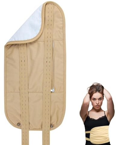 Rizinusölkompresse, Körperpflege für Taille und Hals, Packung mit