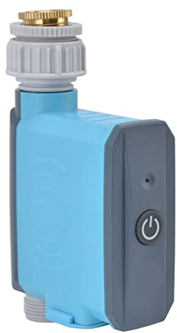 Denash Timer di Irrigazione Intelligente per L'irrigazione del Giardino Intelligente, Applicabile per Gardenlawnd, ABS, 10.5x10 Cm