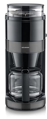SEVERIN Kaffemaskin med kvarn och glaskanna KA 4830