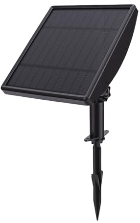 MENDUNER Solar-Teichbelüfter, 2000-mAh-Batterie-Solar-Sauerstoffpumpe mit 2 Ausströmern und 8,2-Fuß-Rohr, für Aquarium-Hydrokultur-Außenpool
