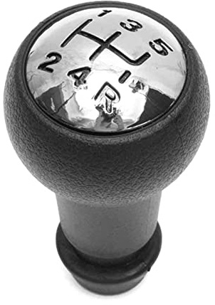 Pomo de palanca de cambios para coche, perilla de palanca de cambios, adaptador de palanca de cambios para Peugeot 206 306 307 308 406 605