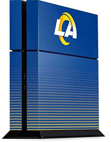 Skinit Decal Gaming Skin Compatible with PS4 Console - Officially Licensed NFL Los Angeles Rams Breakaway Design