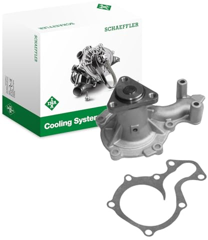 INA 538 0266 10 Pompa acqua con guarnizione Compatibilità con FORD Fiesta Mk6 Hatchback JA8, JR8 FOCUS III C-Max II DXA/CB7, DXA/CEU Fiesta Mk7 Hatchback B-MAX JK