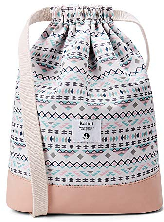 KALIDI Beutel Rucksack Kordelzug Turnbeutel Daypack Gymsack Gym Bag Beutel Sportbeutel Rucksack für Damen & Herren mit Innentasche 11 Liter für Sport, Reisen und City