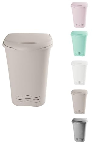 JARDIN202 - Cesto Ropa Sucia con Asas – Pongotodo para Colada 70 Litros | 70 litros (Beige)