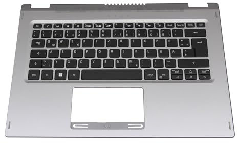 Acer 6B.ABFN1.020 Original Tastatur inkl. Topcase DE (deutsch) schwarz | für Spin 1 (SP114-31)