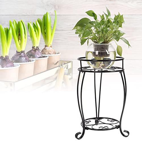 pflanzenständer, blumenstand, blumenstander Blumenregal pflanzenhocker pflanzentopf blumentopf hoch indoor holz seule Garten Blumentreppen Pflanzentreppe Ablagen deko gold metall weiß schwar