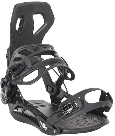 F2 Herren Snowboard Soft Bindung T-Ride M-XL Größe wählbar Schwarz