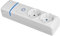 Base múltiple 2 Tomas sin Cable con interrup Tor, Ideal para Ampliar Conexiones eléctricas en el hogar o la Oficina.