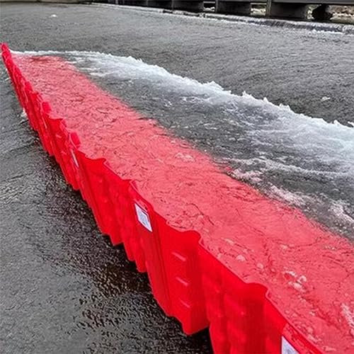 Generico Barriera di Protezione delle inondazioni, ABS Plastica Controllo delle alluvioni della barriera d'alluvione Gate antiflooding a Parete Impermeabile di Emergenza di Tipo L