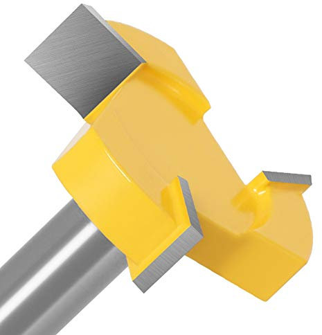 Fraise à surfacer pour panneaux de particules, 3 ailes, pour aplanir les dalles, fraise à raboter, fraise à bois pour projets de menuiserie, bois massif, MDF, contreplaqué, tige