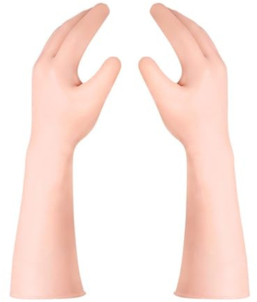 Veemoon Guantes Hidratantes Largos Para Piel Seca Agrietada Guantes De Noche Para Hidratar Manos De Protección Solar