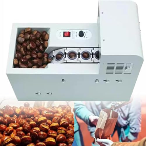 Macchina Per La Sgusciatura Delle Castagne, Macchina Per L'apertura Dei Gusci Delle Castagne Con Piastra a Catena In Lega, Dimensione Delle Castagne E Profondità E Lunghezza Della Tacca Regolabili