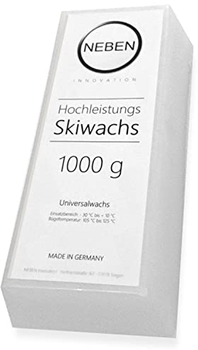 NEBEN Innovation Hochleistungs Skiwachs Universal All-in-One, 1000g
