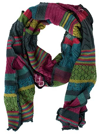 Invero, Merino Schal Manu, 100% Wolle (Magic)