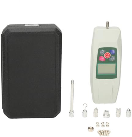 Dinamometro Digitale Portatile Ad Alta Precisione 2N 0,2 Kg 0,45 Lb 7,2 OZ 3 modalità di Misurazione Misuratore di Spinta Push Pull Tester Dinamometro per Prove di Compressione e