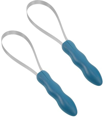 ORFOFE Raspador de Acero Inoxidable para Caballos de Doble Cara Dentado Herramienta de Aseo con Cepillo Deslanador Muda de Pelo para Establos y Graneros