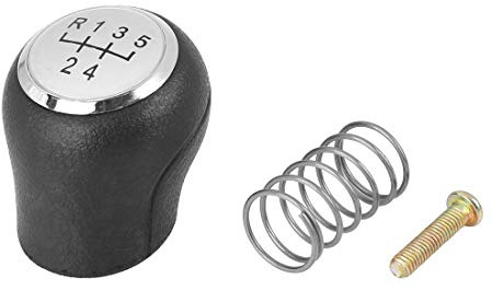 X AUTOHAUX 5 Speed 0.59 Gear Shift Knob Gaiter Boot Cover for V-W Transporter