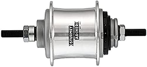 Sturmey Archer Automatic A2 Getriebenabe Silber 36 Loch