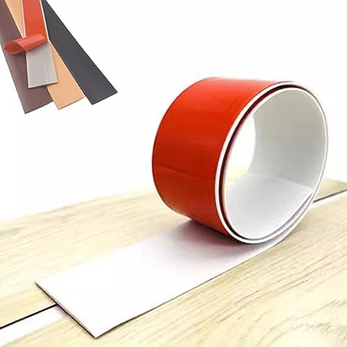 NILZA PVC Übergangstürleiste Türschwelle Übergangsprofil Abdeckleisten Selbstklebend Leiste Laminat Fußböde Übergangsschiene Türleisten 76mm (Color : White, Size : W76mm-2m)