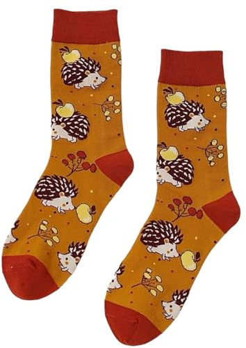 Calzini colorati con motivi, divertenti calzini pazzi per uomini e donne, calzini da regalo unisex, taglia unica 36-43, calzini Crew Socks 1 paio., 36-43