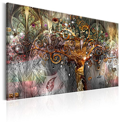 murando Quadro Acustico Gustav Klimt 60x40 cm 1 Pezzo schiuma acustica Quadri Moderni - Stampa su Tela Pannelli Fonoassorbenti Decorativi Albero Della Vita Riproduzione Famosi l-A-0008-b-b