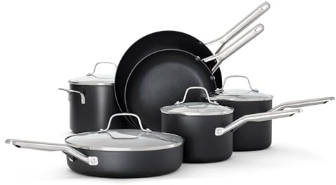 Calphalon® Hard-Anodized Nonstick 10-Piece Cookware Set