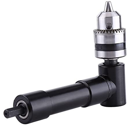 8mm Hex Shank Drill Adapter 90 Degrees Extension Tool for Tight Spaces