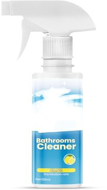 Limpiador De Baño En Spray Con Espuma - Para Inodoro, Bañera, Ducha, Lavabo, Cristal Y Acero Inoxidable - Aroma Fresco - Limpiador Multiusos Fácil De Usar - Ideal Para Hogar - 120ml