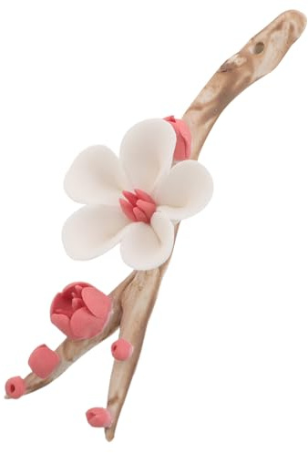 TOPBATHY Ceramic Incense Holder Vintage Design for Paintbrush Rest and Home Decor for Incense Sticks and Calligraphy Tools