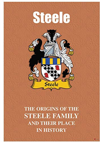I LUV LTD Steele Anglais Nom de Famille Livret D'histoire avec de Brefs Faits Historiques