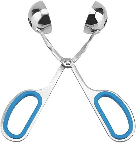 Pinzas antiadherentes para hornear carne, pequeño molde antideslizante no pegajoso para tartas para albóndigas, helado, melón