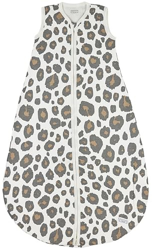 MEYCO Baby Panther Schlafsack (aus 100% Baumwolle, mit Rundum-Reißverschluss, hautfreundlich, Faltenresistent, perfekte Passform, Größe: 74), Neutral