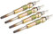 Bujía incandescente diesel del calentador, bujías incandescentes diesel del calentador 4pcs/set para Seat Bujias Precalentamiento Bougie De Prechauffage