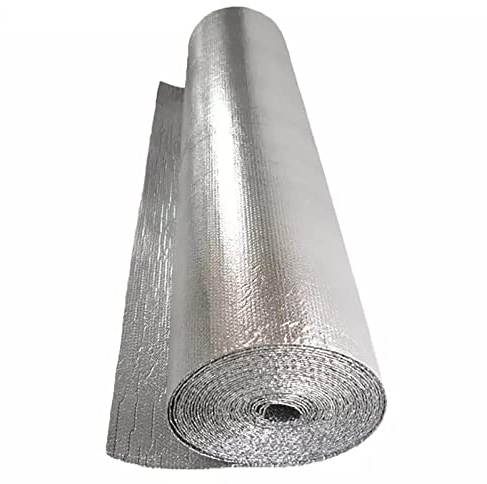 Selbstklebend Aluminium Dampfsperrfolie Dampfsperre Dach Innen Dampfsperre zur Dämmung Dampfsperrfolien zur Dachisolierung Dach dampfsperre sauna Dampfsperren,Dachisolierung (Size:1x15m/3.2x49.2ft)
