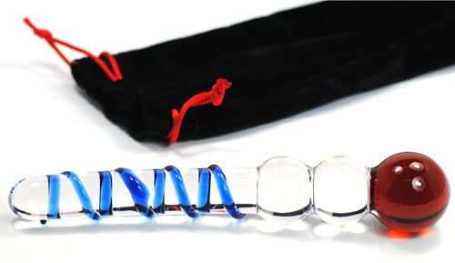 BeHorny Glass Dildo Sex Toy, Double Use Shaft