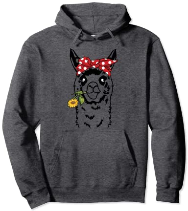 Lama Bandana T-Shirt Pullover Hoodie