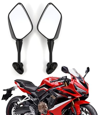 Espejo retrovisor moto Espejo lateral moto apto para 600F4 1999-2000 RC51 1000R 600F4I 2001-2005